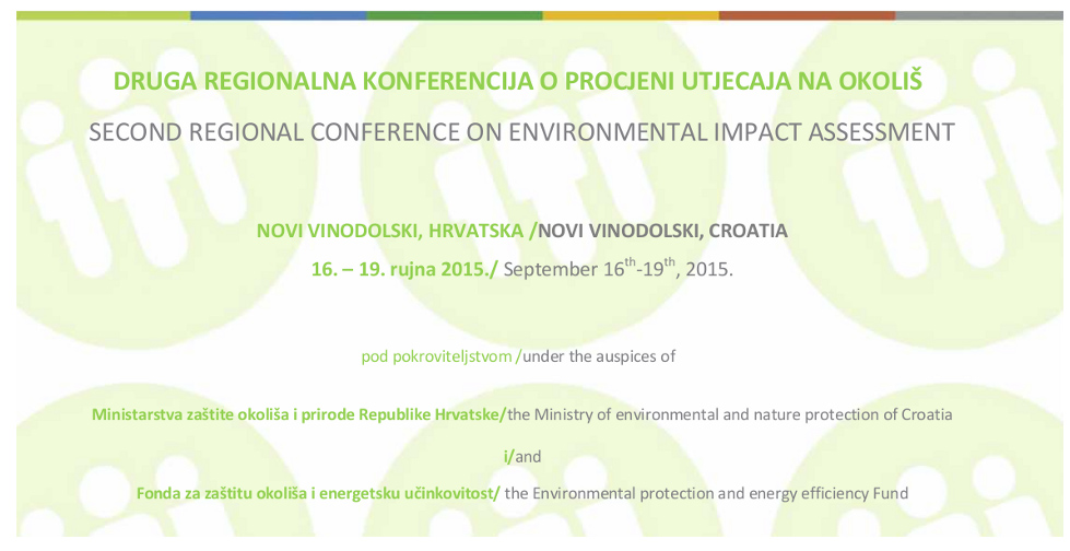 HUSZPO - Druga regionalna konferencija o procjeni utjecaja na okoliš
